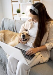 Happy dog covered by pet insurance in 2025