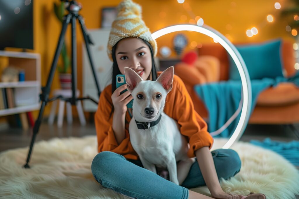 Virtual vet consultation in pet insurance app”