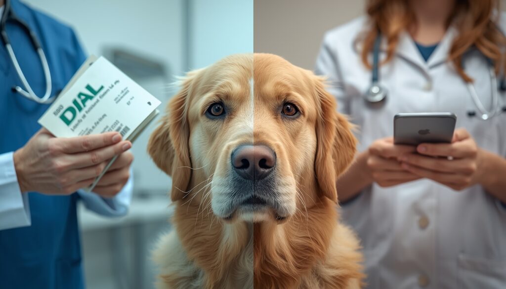 comparison of pet insurance vs paying vet bills out of pocket for senior dog medical treatment